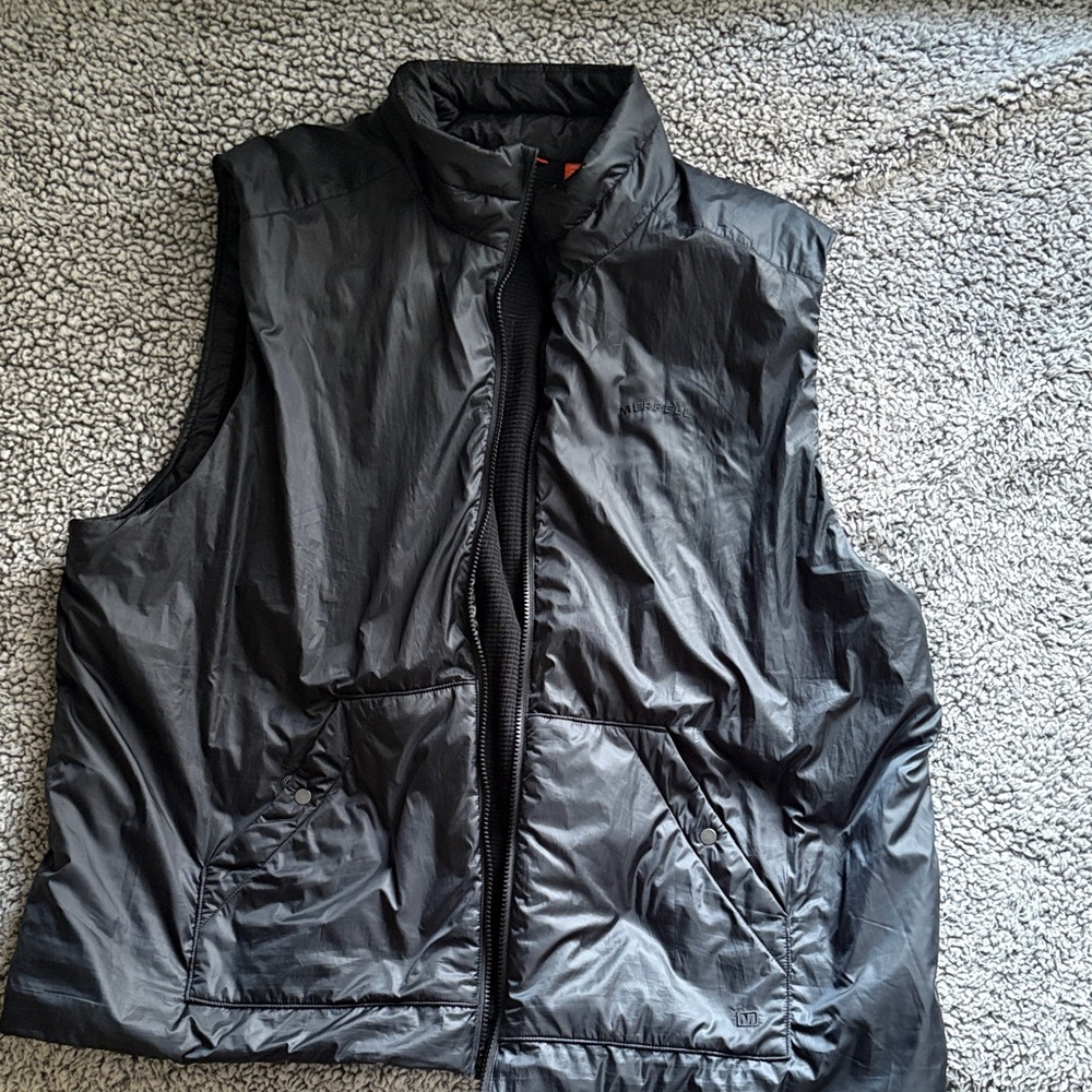 Merrell Men's Black Puffer Vest